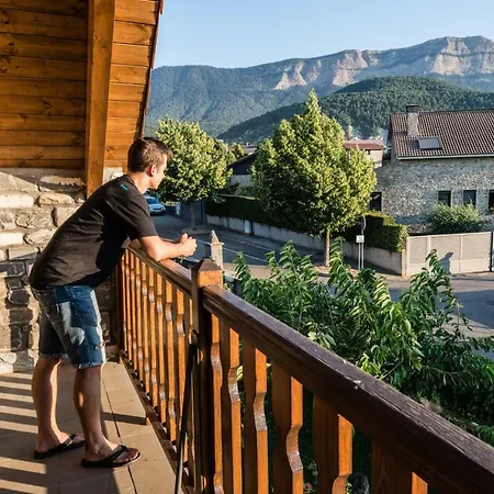 펜션 Brisa De Jaca Chalet En Baros